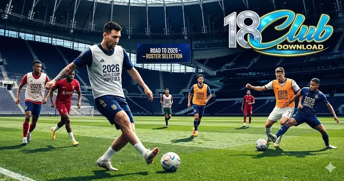 Elite football stars in training as they compete for a definitive spot on the FIFA World Cup 2026 team rosters ahead of the June kickoff.